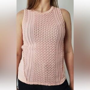 Anthropologie sleeveless sweater